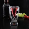 80ml de parede dupla parede de vidro vermelho copos de vinho champanhe copo transparente coquetel cocktail copo sereia cauda de peixe projetado barware x0703