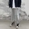 Joggers män randiga streetwear sweatpants 2021 vinter designer byxor mens mode cargo man hip hop byxor 5xl män