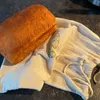 布パンバッグLOAFバゲットフードストレージバッグ天然リネン生地再利用可能なドローストリングエコフレンドリー