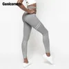 Mulheres Starry Impresso Gradiente Esporte Leggings Push Up Booty Pants de ioga Mujer Alongamento da cintura alta ginásio