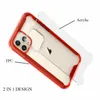 Military Grade Anti-Drop Cases Transparent Acrylic TPU Shockproof For iPhone 14 13 12 11 Pro XR XS Max X 8 Plus Samsung S21 FE S22 Ultra A03 Core A13 A33 A22 A53 A73 A03S