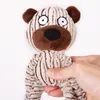 Pet plush relieves boredom teething resistance vocal dog toys teeth cleaning and odorabsorbing animal modeling toy9225745