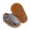 Baby Boy Sandals PU Девочки Первые Уокеры Младенческие Летние Кладовые Детские Обувь