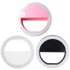 Charging LED flash beauty fill selfie lamp outdoor ring light rechargeable for all mobile phone Samsung iphone