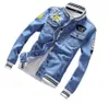 Luxury Men Designer Jacket High Quality Print Denim Mens Designer Coat tops Black Blue Jean Jackets Size S-5XL