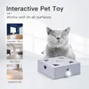 Smart Cat Toy Interactive Sqaure Magic Box Presuggente Cat Stick Catnip Catnip Training Toy Games per il prodotto gattino Kitty Product