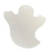 Pendentif par Sublimation blanc vierge, ornement d'impression par transfert thermique, décoration de maison personnalisée à faire soi-même, nouveauté 2021