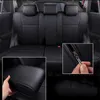 Capas de assento de carro com ajuste personalizado para modelos Toyota RAV4 com estilo de interior de couro anti-thouling à prova d'água anti-deslizante