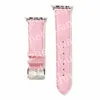 Top Designer Luxury Strap Gift Watchbands for Apple Watch Band 42mm 41mm 45mm 44mm iwatch 1 2 3 4 5 6 7 bands Leather Bracelet Fas8730237