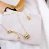 Luxury Pendant Halsband Fashion For Man Woman Highly Quality Women Party Wedding Hop Jewelry7825094