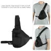 Taktyczna torba na klatce piersiowej Multi-kieszonkowy Walkie Talkie Trójkąt Caller Unisex Tactical Waist Pack Kamizelka Zipper Regulowana torba na klatce piersiowej Camping Y0721