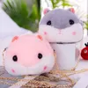 Nouveau sac à dos hamster créatif en peluche sac diagonal à une épaule enfants chaîne cadeau d'anniversaire vente au détail et en gros