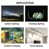 Solgenerator Handlampa USB-laddare Hemsystempanelgeneratorer Kit med 3 lampor Lyser 4500mAh Power Bank för inomhus utomhus nödbelysning