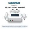 2 maniglie HIFU face lift machine lipo attrezzature per la perdita di peso corporeo 30.000 colpi macchine per il trattamento del viso per la rimozione delle rughe in vendita