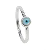 Anelli da nozze Rose Gold Silver Stone Stone Design Mother of Pearl Eye Delicate Minimal Fashion Gioielli Anello per Girl6034032