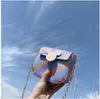 Fashion Baby Girls Cartoon Rainbow Purses Kids Heart Miky Mouse Bags Children Mini One-Shoulder Bag Two Styles