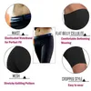 Svett Bastu Shorts Body Shaper Viktminskning Slimming Byxor Kvinnor Midja Trainer Tummy Control Thermo Pookmer Leggings Gym Workout X0713