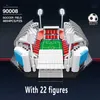 2020 nouveau Real Madrid stade de Football coupe du monde modèle blocs de construction briques Creative City Street jouets pour enfants cadeaux de noël X0902