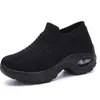2022 grande taille chaussures pour femmes coussin d'air volant tricot baskets sur-orteil shos mode chaussettes décontractées chaussure WM2040