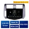 سيارة DVD GPS HD Android 10.0 لاعب IPS Navi Auto Radio ل Toyota Prado 150 2010-2013 دعم Carplay TPMS Multimedia