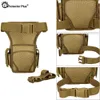 PROTECTOR PLUS Tactical Legs Bag Marsupio militare 1000D Nylon Impermeabile Uomo Outdoor Sport Arrampicata Escursionismo Campeggio Viaggio Pack Y0721