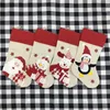 20% 47x22cm Christmas Stocking Tkanina Nieklingowa Stary człowiek Snowman Elk Penguin Kreatywny Santa Gift Bag Candy Decoration Penda