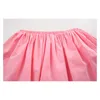 Nbpm Women Sweet Fashion With Pink Pleated Midi Skirts High Waist Loose And Comfortable Hemline Femme Jupes Bottoms Cute 210529