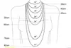 2021 Arrivato argento Snap collana catene strass bianco 18mm scatta collane per le donne Button Neckalce con gioielli 50cm