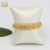 Aniid Bangle Set Bracciali Gioielli placcati oro per donna India Polsino Designer all'ingrosso di lusso Rame Arabo Accessori Egiziano Q0717