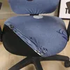 椅子は、クリスマスの弾力性のある反dirtな回転した印刷ストレッチオフィスコンピューターデスクシートカバーリムーバブルスリップカバー