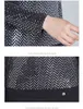 Blusas Spring Women Tshirts Half Turtle Neck Sequin Long-sleeved fashion Casual Shirt Plus Size 3XL Tops 314B 210420