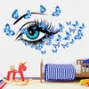 stili misti Sexy Eye Wall Sticker Ragazza Camera da letto decorazione del soggiorno per decalcomanie di arte murale