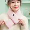 Unisex Rechargeable Heated Scarf Winter Fever Scarf Heated Scarf USB Neck Wrap with Power bank 80 cm Length3490574