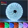 LED Light Strips Bluetooth WIFI Controller Flexible RGB 5050 Decoration Back Lights Lamp Night lighting Luminous String For Bedroom