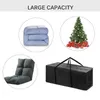 Borse portaoggetti 1pc Grande custodia per cuscino per mobili da giardino per esterni Trapunta impermeabile per albero di Natale Tessili per la casa