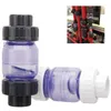 Équipements d'arrosage I.D 25mm 32mm 32mm Valve de vérification transparente PVC Une manière non retour Jardin Tuyau d'eau Connecteur de tube de réservoir d'aquarium