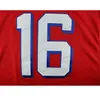 Nikivip Expédier de nous Shane Falco # 16 The Replacements Movie Maillot de Football Homme Cousu Rouge S-4XL Haute Qualité