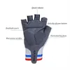 Nouveau Pro Aero gants de cyclisme demi-doigt gants de sport antidérapant Anti-impact hommes femmes équipement gants de vélo Guantes Ciclismo H1022