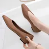 Lente vrouwen slip op platte loafers puntige teen ondiepe ballet flats schoenen casual ballerina sandalen