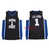 Nikivip College Weber State Wildcats Basketball Jersey Damian 1 Lillard Jersey 스티치 스티치 자수 사용자 정의 Made Big Size S-5XL