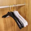 Clothes Hangers for Coats Garment and Fur Cloth Holders Thick Wide Shoulder White Plastic Storage Racks RH1680