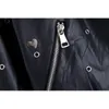 Stylish Chic Sequined Embroidery Pu Leather Jacket Fashion Heart Ring Design Motorcycle Women Jacket Casual Cool Outerwear 210520