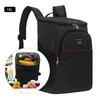 Outdoor Bags 18L Thermal Cooler Bag Waterproof Thickened Large Insulated Shoulder Picnic Backpack Double Deck Light Ice Pack4597430