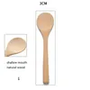 15cm Eco Friendly Natural Wooden Spoons Coffee Stir Tea Soup Sugar Honey Dessert Appetizer Seasoning Bistro Small Wood Spoon