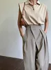 Women Autumn Winter Straight Loose Wide Leg Mop Trousers High Waist Casual Baggy Cozy Fashion Work Pant Quality 220311