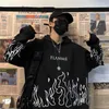 Felpa con cappuccio harajuku oversize streetwear taglie forti abbigliamento invernale felpa da donna stile coreano top stampa pullover a maniche lunghe 210927
