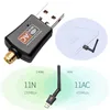 Adaptador USB Wifi 600MBS clave de acceso inalámbrico a Internet tarjeta de red de PC banda Dual 5Ghz Lan Dongle receptor Ethernet AC a564009615