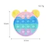 Fidget Speelgoed Sensorische Mode Cartoon Coin Portemonnee Kid Duw Bubble Rainbow Anti Stress Educatief Kinderen en Volwassenen Decompressy Toy Surprise Groothandel
