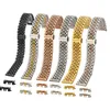 Bandas de Assistir 16 18 19 20 21mm 316L Aço Inoxidável Dois Tons de Ouro Prata Correias Correias Fit Oyster Bracelet para Datejust Series
