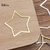 BoYuTe 100 Pieces Lot 29MM Star Charms Pendant Whole DIY Handmade Fililgree Metal Brass Jewelry Materials288N